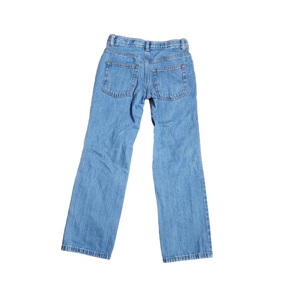 Cat & Jack Relaxed Straight Blue Jeans Size 8 Boys